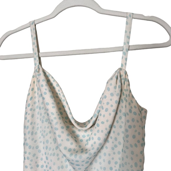 Fiandaca Vintage Polka Dot 100% Silk Dress - Picture 3 of 16